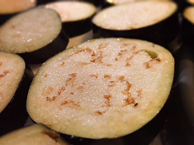 Gluten Free Eggplant Parmesan - Drawing water from the Eggplant